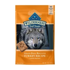 Blue Buffalo Wilderness 100% Grain-Free Biscuits Turkey Recipe Crunchy Dog Treats -Blue Buffalo GUEST 6506f400 fb8f 4c3b 9ffa 40e4c62d1269