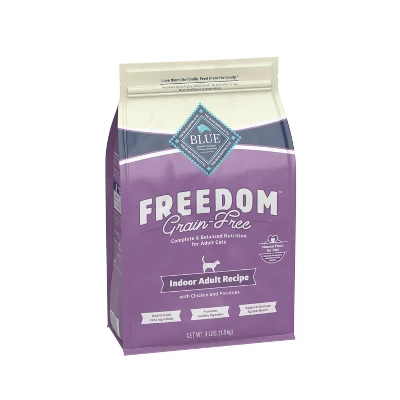 Blue Buffalo Freedom Grain Free Indoor With Chicken, Peas & Potatoes Adult Premium Dry Cat Food 4 Blue Buffalo Freedom Grain Free Indoor With Chicken, Peas & Potatoes Adult Premium Dry Cat Food - Image 4