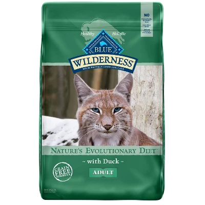 Blue Buffalo Wilderness Grain Free Duck Adult Premium Dry Cat Food 7 Blue Buffalo Wilderness Grain Free Duck Adult Premium Dry Cat Food - Image 7