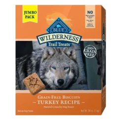 Blue Buffalo Wilderness 100% Grain-Free Biscuits Turkey Recipe Crunchy Dog Treats -Blue Buffalo GUEST 7c10c326 00c7 4174 b47c 5b7dec3b0378