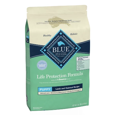 Blue Buffalo Life Protection Lamb & Oatmeal Recipe Puppy Dry Dog Food - 30lbs 6 Blue Buffalo Life Protection Lamb & Oatmeal Recipe Puppy Dry Dog Food - 30lbs - Image 6