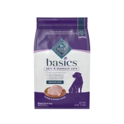 Blue Buffalo Basics Skin & Stomach Care Natural Senior Dry Dog Food With Turkey & Potato Recipe - 4lbs -Blue Buffalo GUEST 86c8ca04 6529 4fe0 a548 8d43225bb73e
