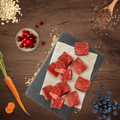 Blue Buffalo Wilderness Rocky Mountain Recipe High Protein Natural Adult Dry Dog Food Beef With Grain - 4.5lbs 4 Blue Buffalo Wilderness Rocky Mountain Recipe High Protein Natural Adult Dry Dog Food Beef With Grain - 4.5lbs - Image 4