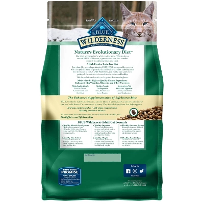 Blue Buffalo Wilderness Grain Free Duck Adult Premium Dry Cat Food 1 Blue Buffalo Wilderness Grain Free Duck Adult Premium Dry Cat Food