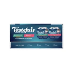 Blue Buffalo Tasteful Spoonless Singles White Fish & Tuna And Salmon Entree Wet Cat Food Pate Variety Pack - 12ct/31.2oz 13 Blue Buffalo Tasteful Spoonless Singles White Fish & Tuna And Salmon Entree Wet Cat Food Pate Variety Pack - 12ct/31.2oz -Blue Buffalo GUEST ab727d44 71f3 470a 8b38 77df8fb752be
