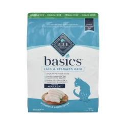Blue Buffalo Basics Skin & Stomach Care Grain Free Natural Indoor With Fish & Potato Adult Dry Cat Food - 11lbs 14 Blue Buffalo Basics Skin & Stomach Care Grain Free Natural Indoor With Fish & Potato Adult Dry Cat Food - 11lbs -Blue Buffalo GUEST b1b71f81 96c8 4d07 813d d3aae96e4337