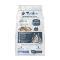 Blue Buffalo Tastefuls With Chicken Weight & Hairball Control Natural Adult Dry Cat Food - 7lbs