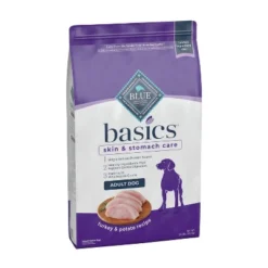Blue Buffalo Basics Skin & Stomach Care Natural Adult Dry Dog Food With Turkey & Potato - 24lbs -Blue Buffalo GUEST b3aa18b6 d0f3 4ff2 946f 3e73ad577c55