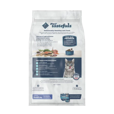 Blue Buffalo Tastefuls With Salmon Indoor Natural Adult Dry Cat Food - 5lbs 1 Blue Buffalo Tastefuls With Salmon Indoor Natural Adult Dry Cat Food - 5lbs