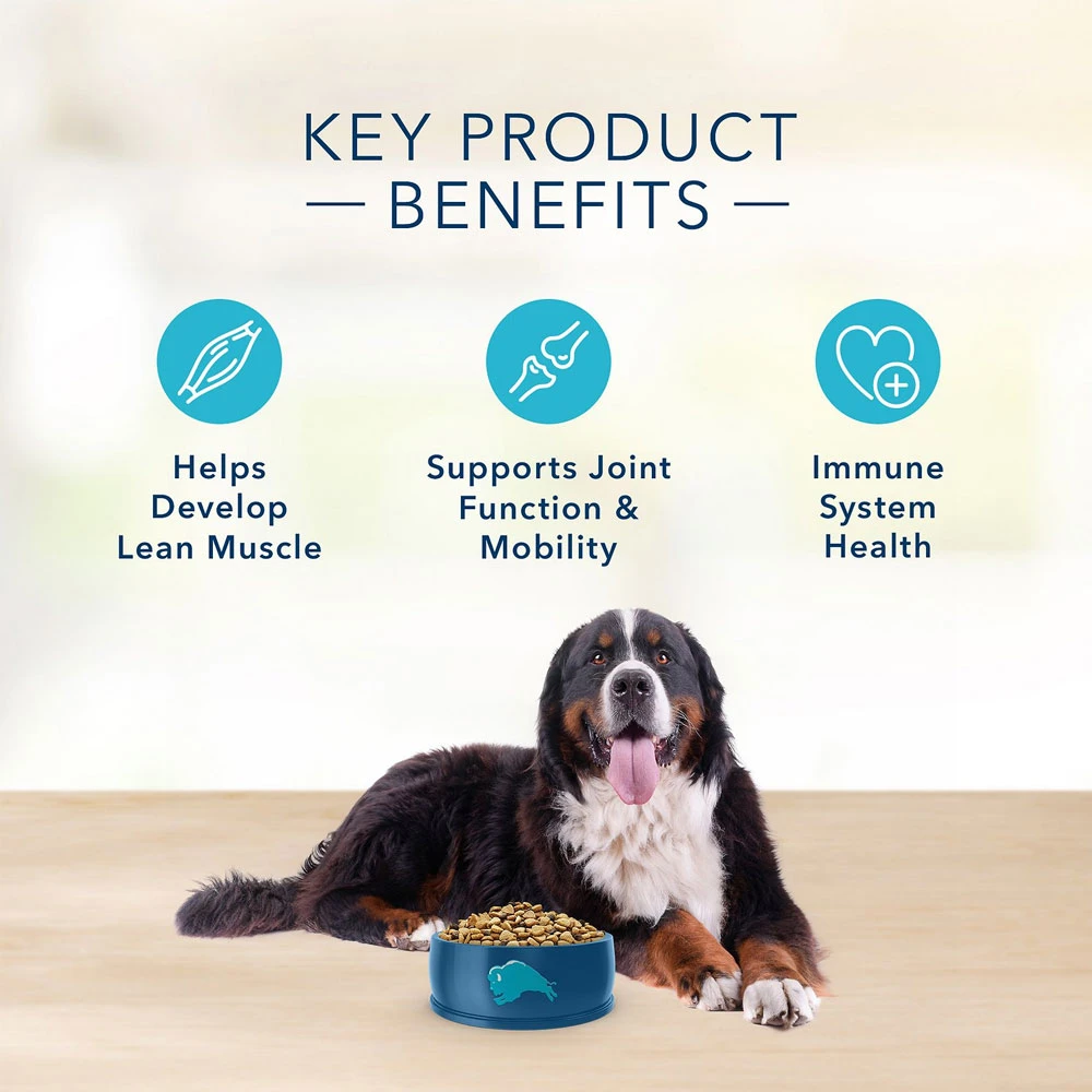 Blue Buffalo Basics Limited Ingredient Diet Turkey & Potato Recipe Large Breed Adult Dry Dog Food (24 Lb) 4 Blue Buffalo Basics Limited Ingredient Diet Turkey & Potato Recipe Large Breed Adult Dry Dog Food (24 Lb) - Image 4