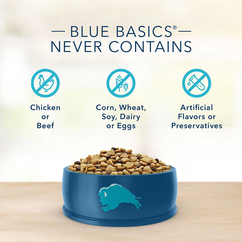Blue Buffalo Basics Limited Ingredient Formula Salmon & Potato Recipe Adult Dry Dog Food (24 Lb) 7 Blue Buffalo Basics Limited Ingredient Formula Salmon & Potato Recipe Adult Dry Dog Food (24 Lb) - Image 7