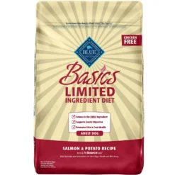 Blue Buffalo Basics Limited Ingredient Formula Salmon & Potato Recipe Adult Dry Dog Food (24 Lb)