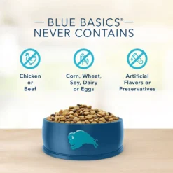 Blue Buffalo Basics Limited Ingredient Grain-Free Formula Salmon & Potato Recipe Adult Dry Dog Food (22 Lb) -Blue Buffalo blue buffalo basics limited ingredient grain free formula salmon potato recipe adult dry dog food 22 lb 104