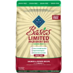 Blue Buffalo Basics Limited Ingredient Grain-Free Formula Salmon & Potato Recipe Adult Dry Dog Food (22 Lb)