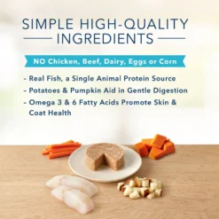 Blue Buffalo Basics Limited Ingredient Grain-Free Indoor Fish & Potato Entree Adult Canned Cat Food (3oz X 24) -Blue Buffalo blue buffalo basics limited ingredient grain free indoor fish potato entree adult canned cat food 3oz x 24 73