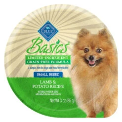 Blue Buffalo Basics Limited Ingredient Grain-Free Lamb & Potato Small Breed Adult Wet Dog Food (3oz X 24)