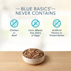 Blue Buffalo Basics Limited Ingredient Grain-Free Turkey & Potato Recipe Canned Dog Food (12.4oz X 12) -Blue Buffalo blue buffalo basics limited ingredient grain free turkey potato recipe canned dog food 12 4oz x 12 76