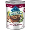 Blue Buffalo Blue's Hearty Beef Stew Grain Free Canned Dog Food (12.5oz X 12)
