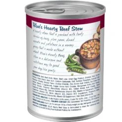 Blue Buffalo Blue's Hearty Beef Stew Grain Free Canned Dog Food (12.5oz X 12) -Blue Buffalo blue buffalo blue s hearty beef stew grain free canned dog food 12 5oz x 12 85