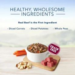 Blue Buffalo Blue's Hearty Beef Stew Grain Free Canned Dog Food (12.5oz X 12) -Blue Buffalo blue buffalo blue s hearty beef stew grain free canned dog food 12 5oz x 12 87