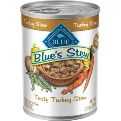 Blue Buffalo Blue's Tasty Turkey Stew Grain Free Canned Dog Food (12.5oz X 12)