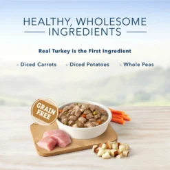 Blue Buffalo Blue's Tasty Turkey Stew Grain Free Canned Dog Food (12.5oz X 12) -Blue Buffalo blue buffalo blue s tasty turkey stew grain free canned dog food 12 5oz x 12 88