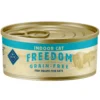 Blue Buffalo Freedom Indoor Adult Fish Recipe Grain-Free Canned Cat Food (5.5oz X 24)