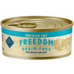 Blue Buffalo Freedom Indoor Adult Fish Recipe Grain-Free Canned Cat Food (5.5oz X 24)