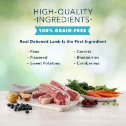 Blue Buffalo Freedom Large Breed Adult Lamb Recipe Grain-Free Dry Dog Food (24 Lb) 12 Blue Buffalo Freedom Large Breed Adult Lamb Recipe Grain-Free Dry Dog Food (24 Lb) -Blue Buffalo blue buffalo freedom large breed adult lamb recipe grain free dry dog food 24 lb 100