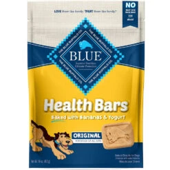 Blue Buffalo Health Bars Baked With Banana & Yogurt Dog Treats, 16-oz Bag