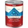 Blue Buffalo Homestyle Recipe Beef Dinner With Garden Vegetables & Sweet Potatoes Canned Dog Food (12.5oz X 12)
