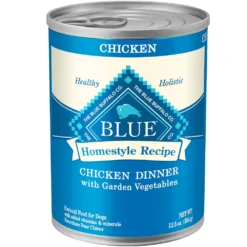 Blue Buffalo Homestyle Recipe Chicken Dinner With Garden Vegetables & Brown Rice Canned Dog Food (12.5oz X 12)