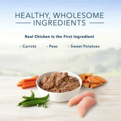 Blue Buffalo Homestyle Recipe Chicken Dinner With Garden Vegetables & Brown Rice Canned Dog Food (12.5oz X 12) -Blue Buffalo blue buffalo homestyle recipe chicken dinner with garden vegetables brown rice canned dog food 12 5oz x 12 83