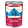 Blue Buffalo Homestyle Recipe Fish & Sweet Potato With Garden Vegetables & Brown Rice Canned Dog Food (12.5oz X 12)