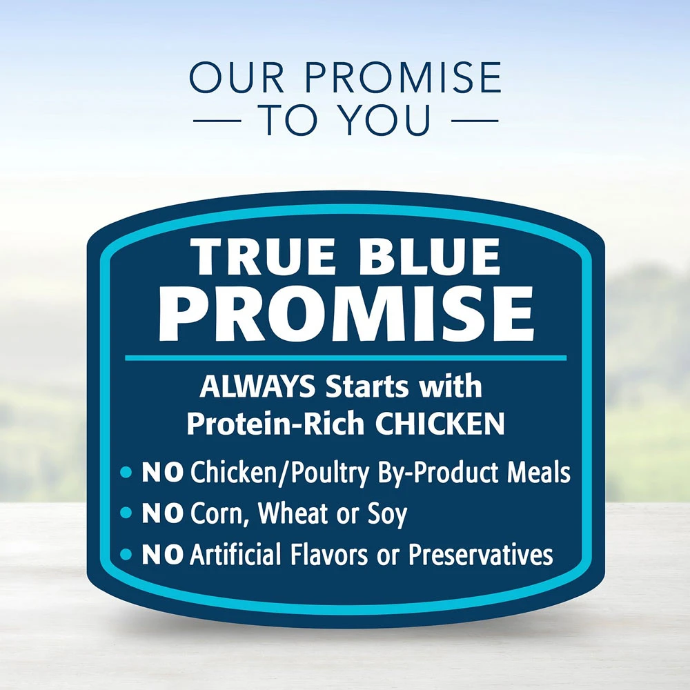Blue Buffalo Homestyle Recipe Large Breed Chicken Dinner With Garden Vegetables Canned Dog Food (12.5oz X 12) 6 Blue Buffalo Homestyle Recipe Large Breed Chicken Dinner With Garden Vegetables Canned Dog Food (12.5oz X 12) - Image 6