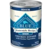 Blue Buffalo Homestyle Recipe Senior Chicken Dinner With Garden Vegetables Canned Dog Food (12.5oz X 12)