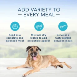 Blue Buffalo Homestyle Recipe Senior Chicken Dinner With Garden Vegetables Canned Dog Food (12.5oz X 12) -Blue Buffalo blue buffalo homestyle recipe senior chicken dinner with garden vegetables canned dog food 12 5oz x 12 95