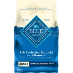 Blue Buffalo Life Protection Formula Adult Chicken & Brown Rice Recipe Dry Dog Food (15 Lb)
