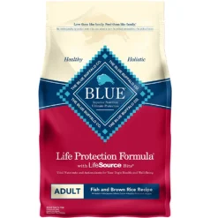 Blue Buffalo Life Protection Formula Adult Fish & Brown Rice Recipe Dry Dog Food (30 Lb)