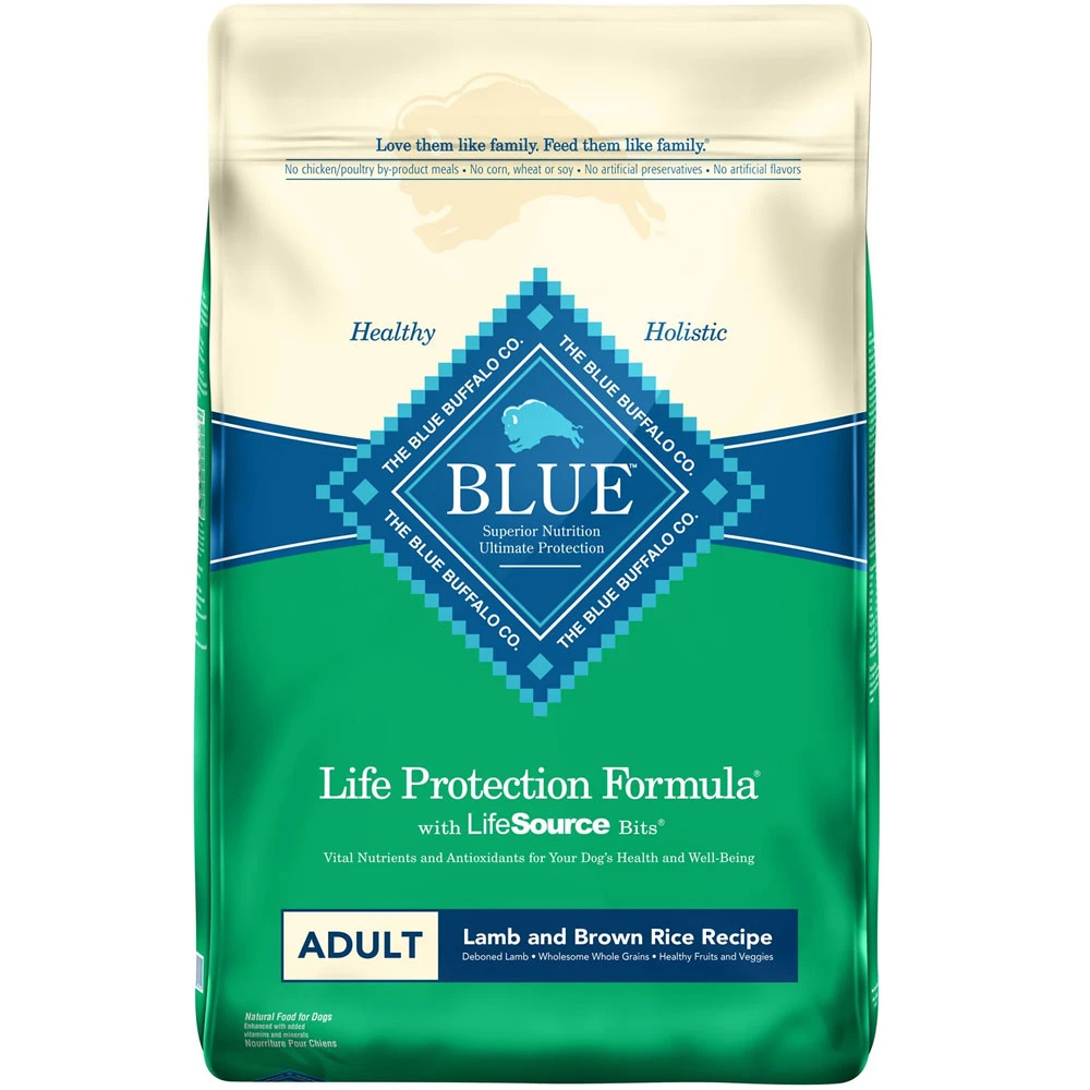 Blue Buffalo Life Protection Formula Adult Lamb & Brown Rice Recipe Dry Dog Food (15 Lb) 1 Blue Buffalo Life Protection Formula Adult Lamb & Brown Rice Recipe Dry Dog Food (15 Lb)