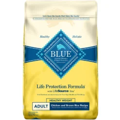 Blue Buffalo Life Protection Formula Healthy Weight Adult Chicken & Brown Rice Recipe Dry Dog Food (30 Lb)