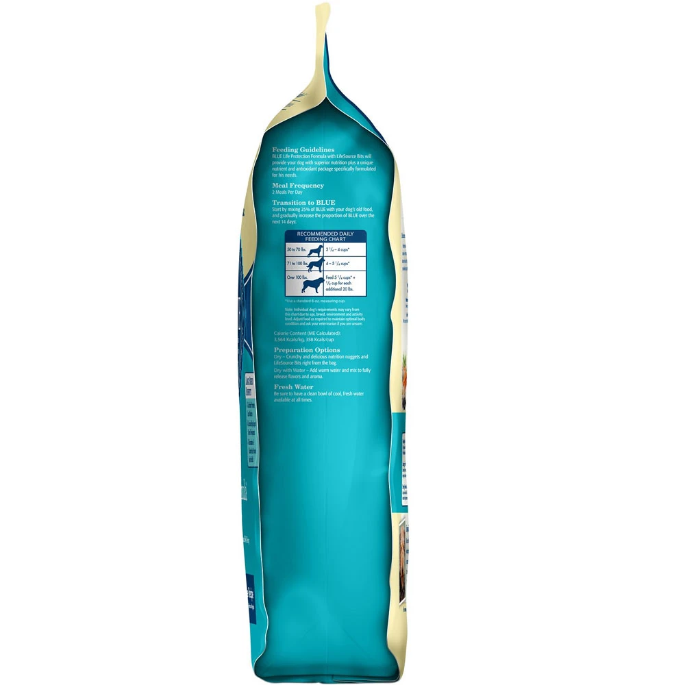 Blue Buffalo Life Protection Formula Large Breed Adult Fish & Oatmeal Recipe Dry Dog Food (30 Lb) 9 Blue Buffalo Life Protection Formula Large Breed Adult Fish & Oatmeal Recipe Dry Dog Food (30 Lb) - Image 9