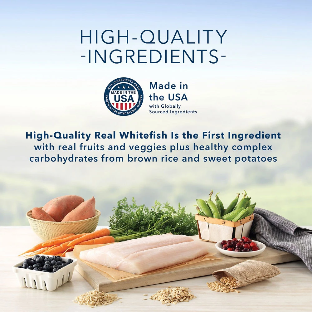 Blue Buffalo Life Protection Formula Large Breed Adult Fish & Oatmeal Recipe Dry Dog Food (30 Lb) 3 Blue Buffalo Life Protection Formula Large Breed Adult Fish & Oatmeal Recipe Dry Dog Food (30 Lb) - Image 3