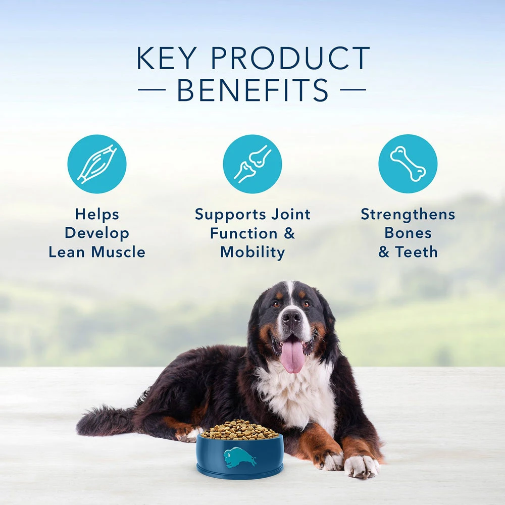 Blue Buffalo Life Protection Formula Large Breed Adult Fish & Oatmeal Recipe Dry Dog Food (30 Lb) 5 Blue Buffalo Life Protection Formula Large Breed Adult Fish & Oatmeal Recipe Dry Dog Food (30 Lb) - Image 5