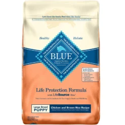 Blue Buffalo Life Protection Formula Large Breed Puppy Chicken & Brown Rice Recipe Dry Dog Food (30 Lb)