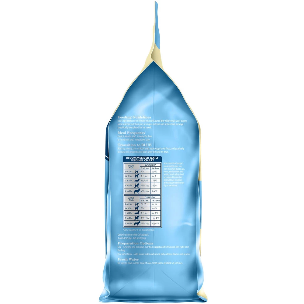 Blue Buffalo Life Protection Formula Puppy Chicken & Brown Rice Recipe Dry Dog Food (15 Lb) 4 Blue Buffalo Life Protection Formula Puppy Chicken & Brown Rice Recipe Dry Dog Food (15 Lb) - Image 4