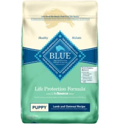 Blue Buffalo Life Protection Formula Puppy Lamb & Oatmeal Recipe Dry Dog Food (30 Lb)