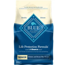 Blue Buffalo Life Protection Formula Senior Chicken & Brown Rice Recipe Dry Dog Food (6 Lb)