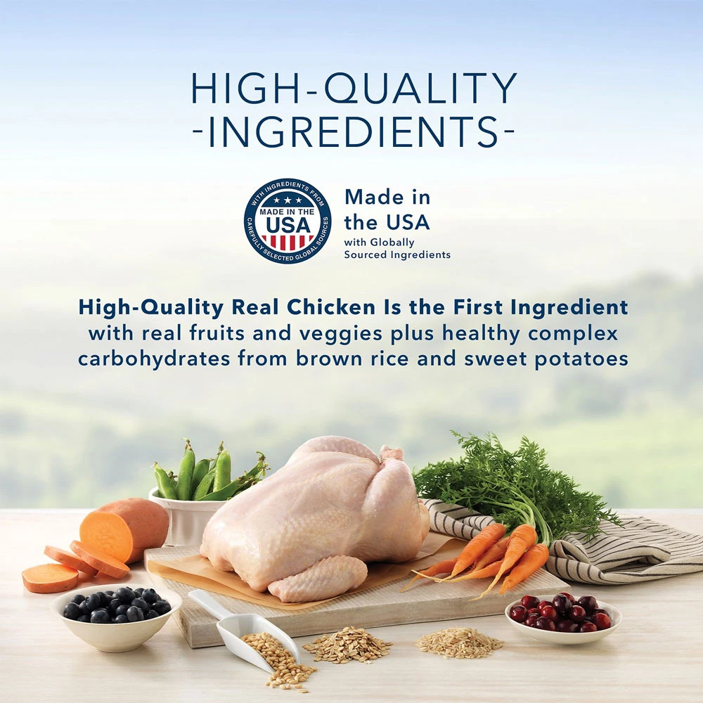 Blue Buffalo Life Protection Formula Senior Chicken & Brown Rice Recipe Dry Dog Food (6 Lb) 3 Blue Buffalo Life Protection Formula Senior Chicken & Brown Rice Recipe Dry Dog Food (6 Lb) - Image 3