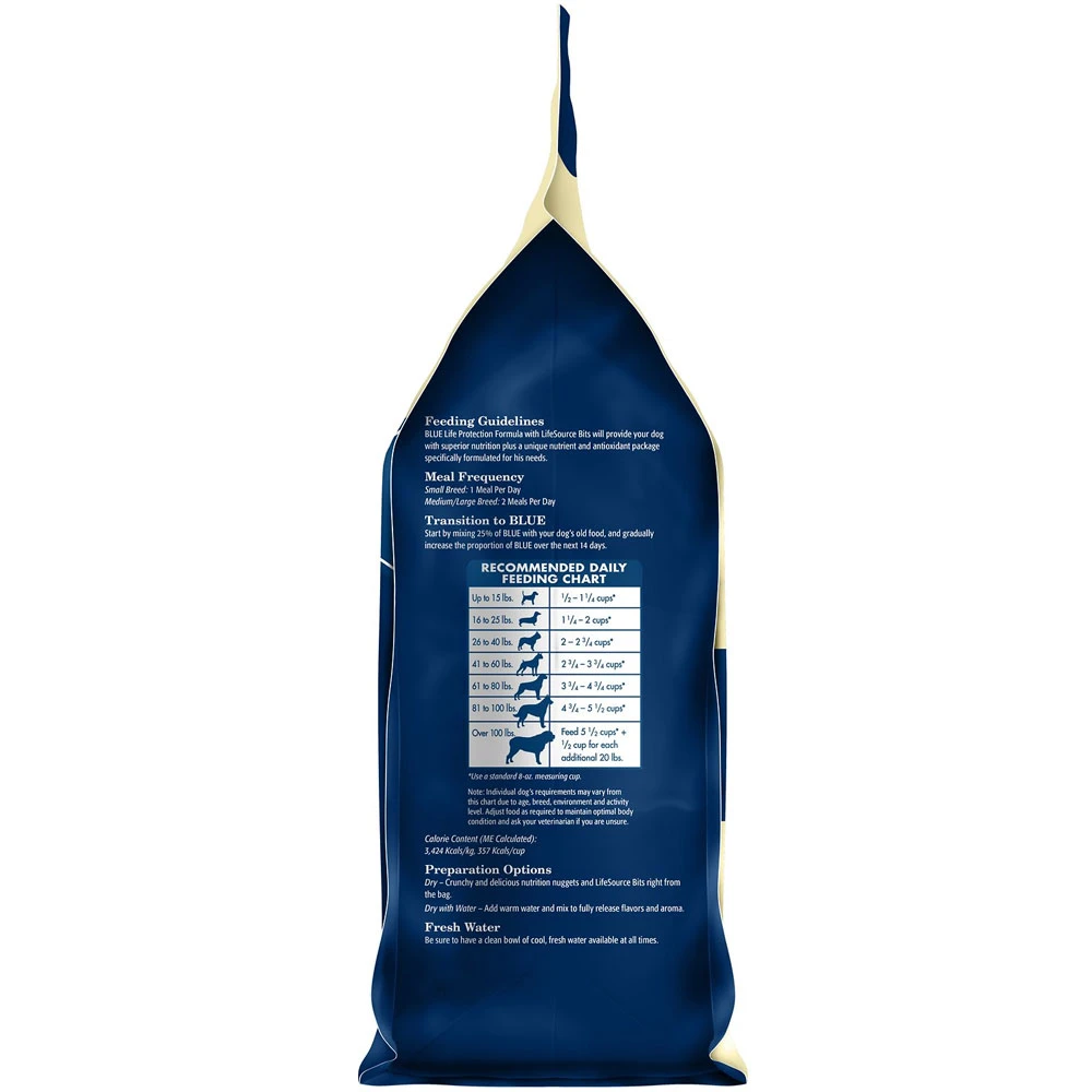 Blue Buffalo Life Protection Formula Senior Chicken & Brown Rice Recipe Dry Dog Food (6 Lb) 9 Blue Buffalo Life Protection Formula Senior Chicken & Brown Rice Recipe Dry Dog Food (6 Lb) - Image 9